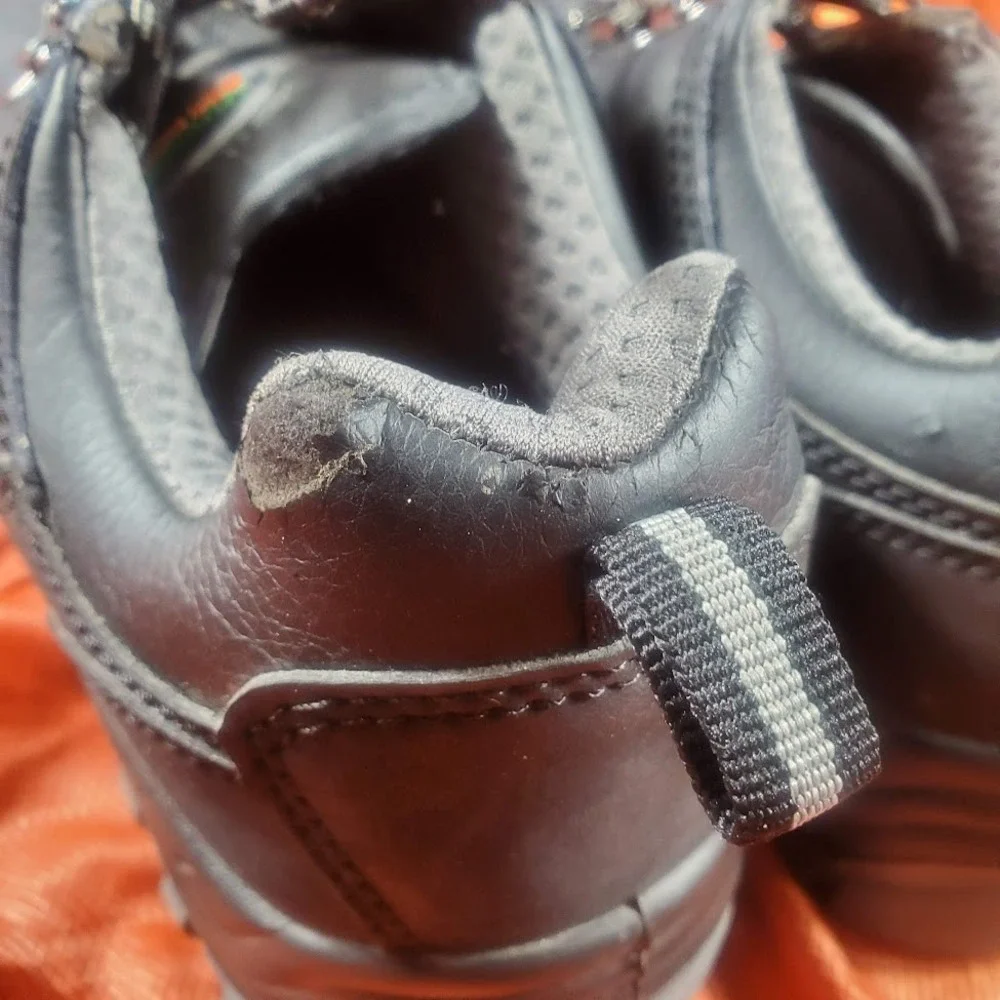 HYTEST Men's SIZE 7‎ WIDE Leather Lithium Oxford Safety Shoes K17150 STEEL Toe